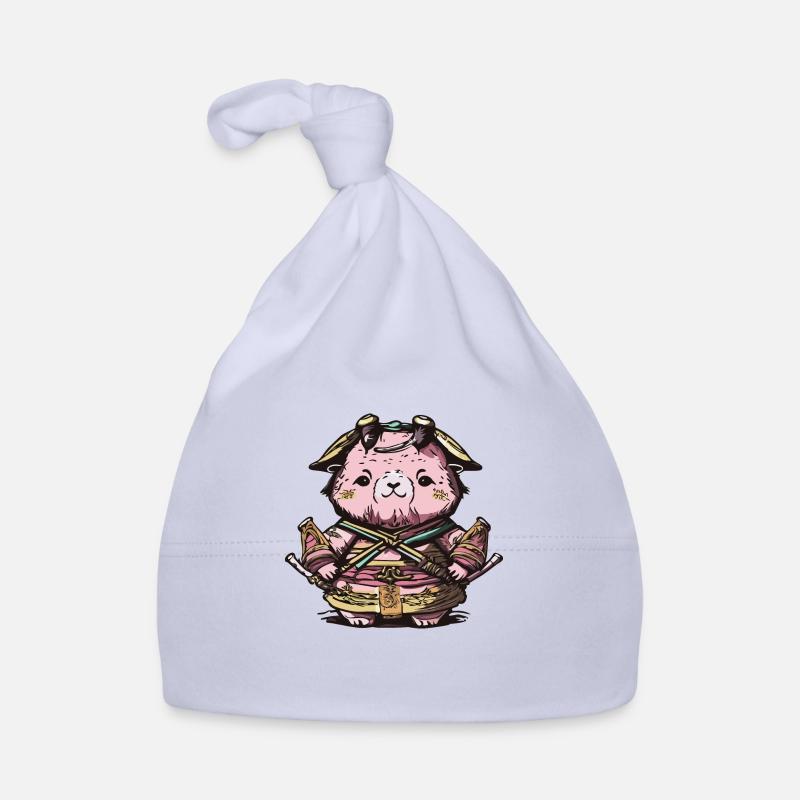 Tierischer Samurai Baby Bio-Mütze