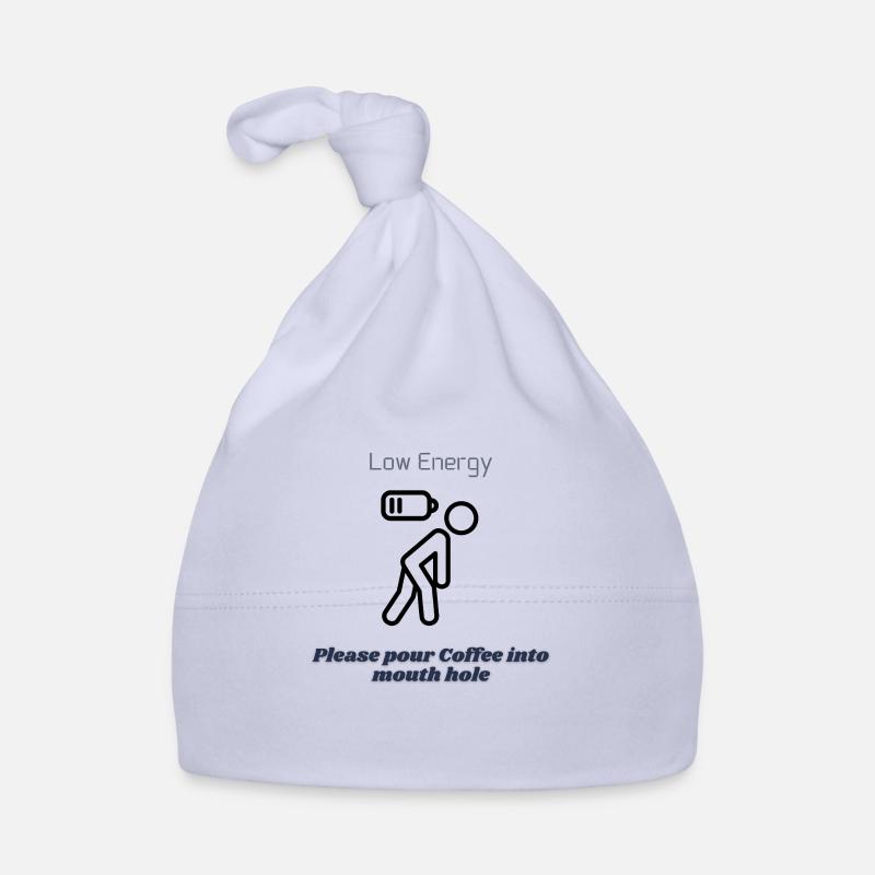 Bitte gib mir Kaffee Baby Bio-Mütze