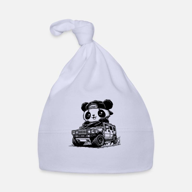 Panda-Auto Baby Bio-Mütze