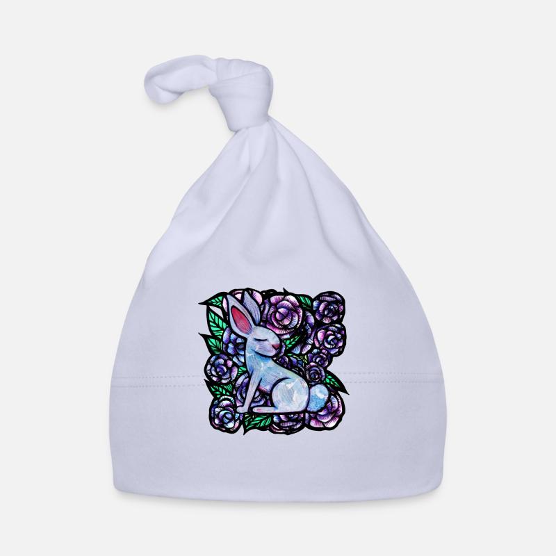 Rose de lapin Bonnet bio Bébé
