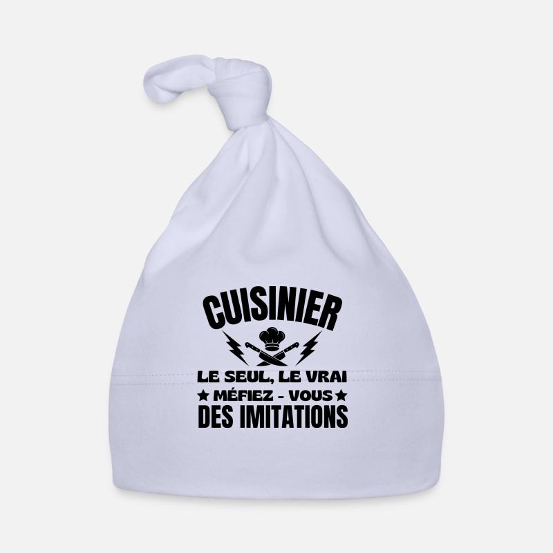 Cuisinier le seul le vrai Bonnet bio Bébé