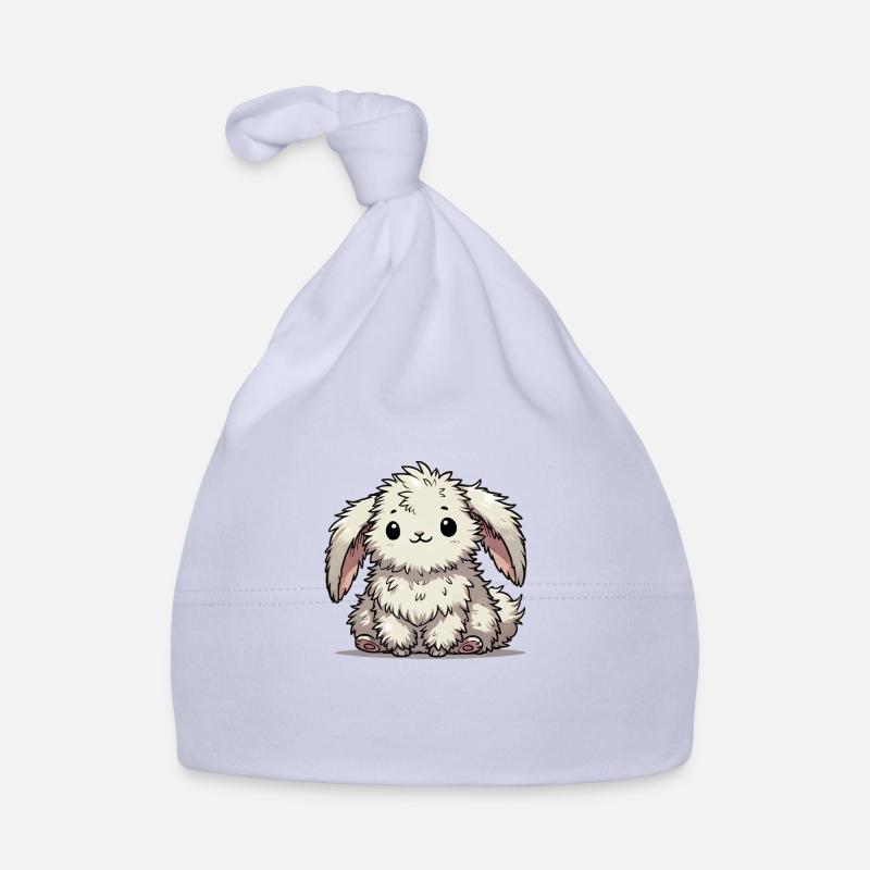 hase comic tier Baby Bio-Mütze