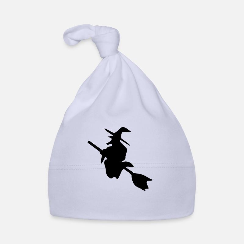 Witch - Hexe - Baby Bio-Mütze - Sky