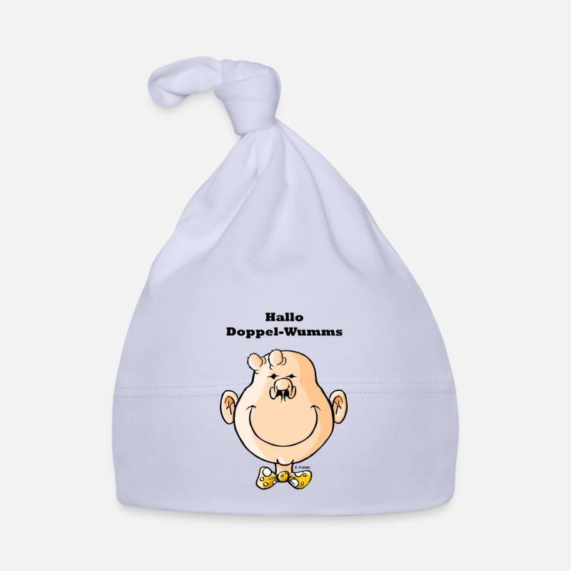 Example Kopp Doppelwumms - Organic Baby Cap - sky