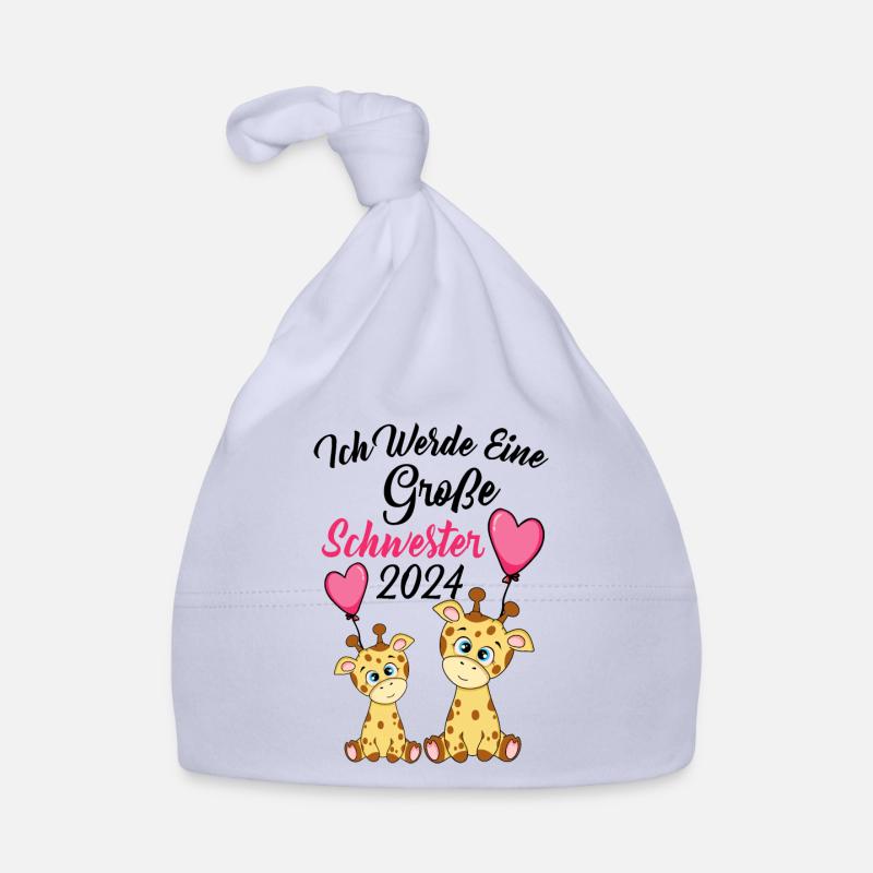 Große Schwester 2024 Baby Bio-Mütze