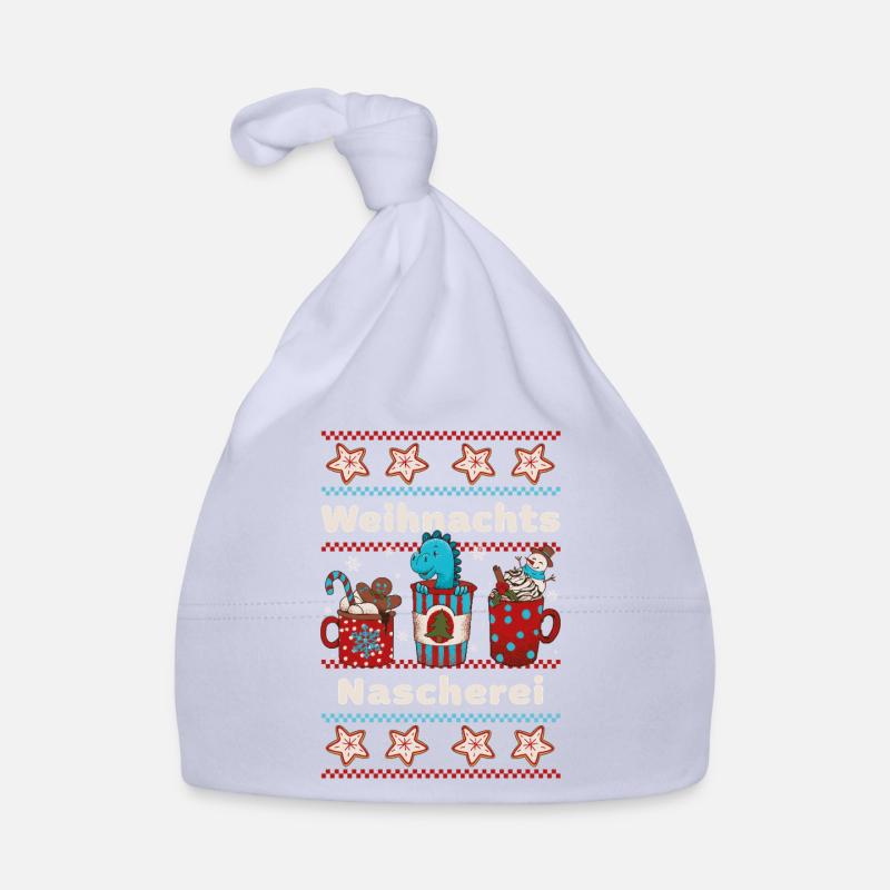 Weihnachts-Nascherei -Plätzchen backen mit Kindern Baby Bio-Mütze