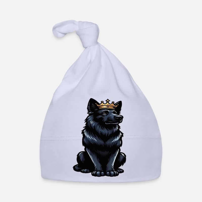 Black German Shepherd German Shepherd Owner Organic Baby Cap