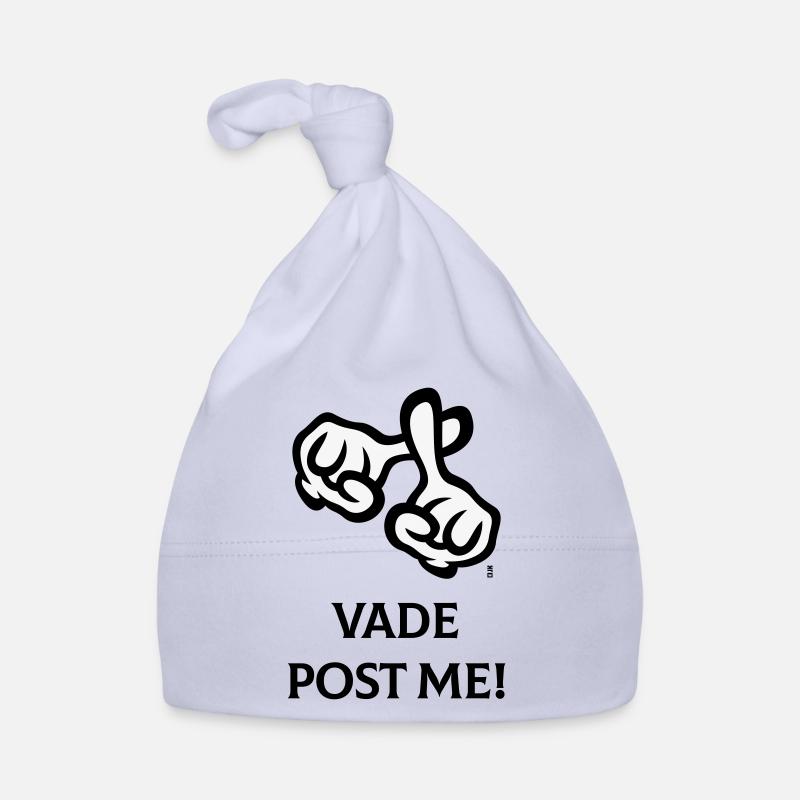 Vade Post Me ! (Croix / Bible / Religion / 2C) Bonnet bio Bébé
