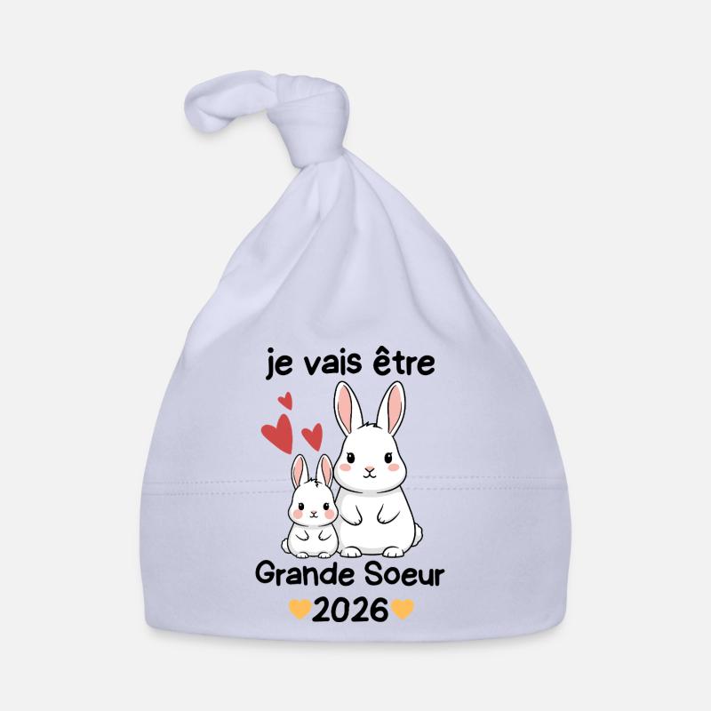 Zukünftige große Schwester 2026 Ich werde eine große Schwester sein Baby Bio-Mütze