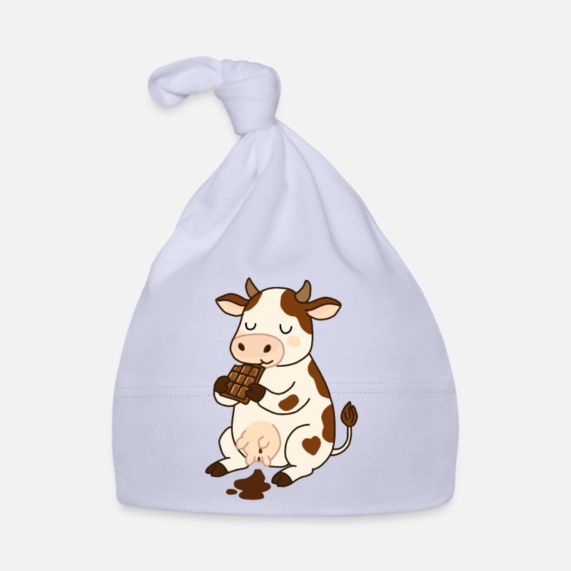Schokokuh Baby Bio-Mütze
