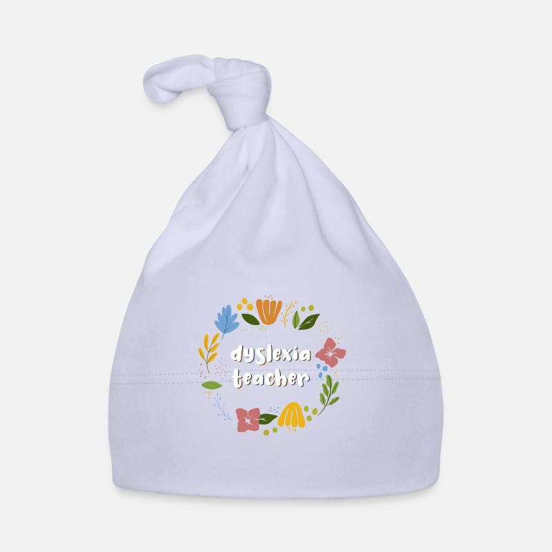Dyslexia Teacher Dyslexia Gift Organic Baby Cap