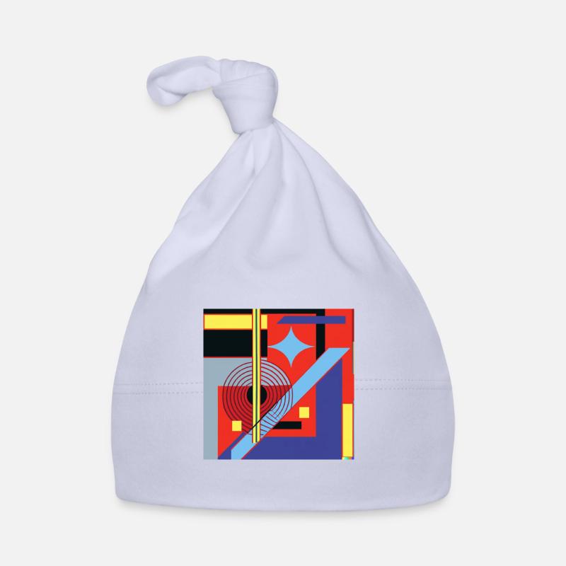 Conception de géométrie abstraite Bonnet bio Bébé