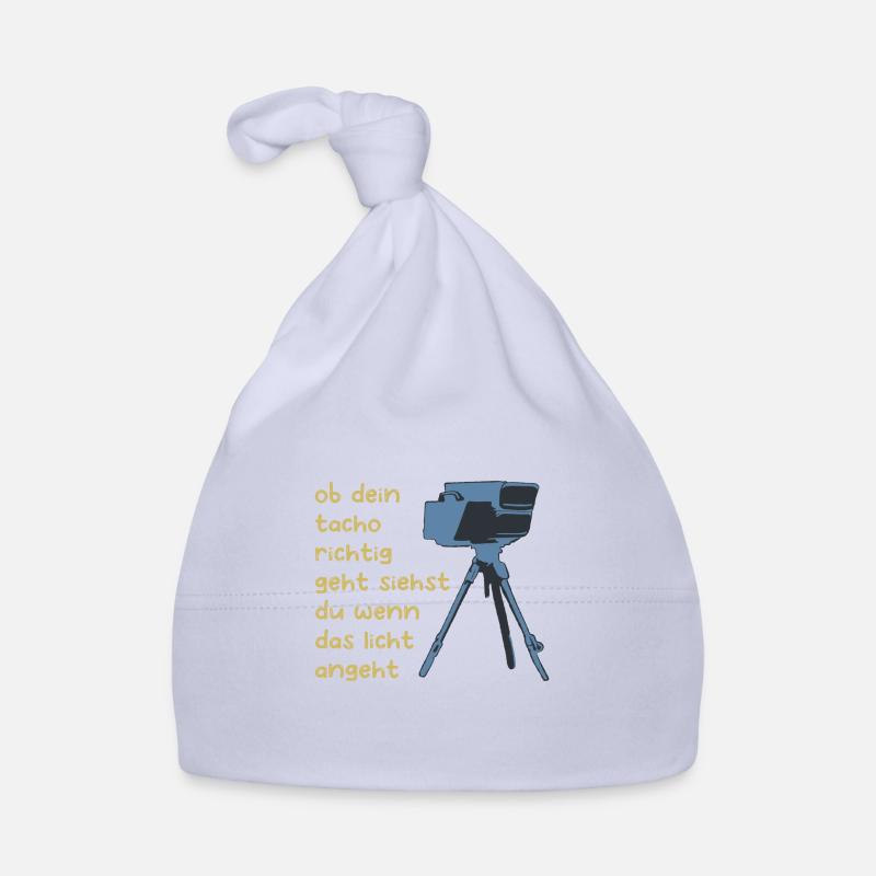 Tacho Tuning Auto Spruch Geschenk Baby Bio-Mütze