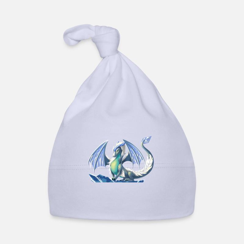 Magischer Eis Drache - Drachen der Elemente Baby Bio-Mütze