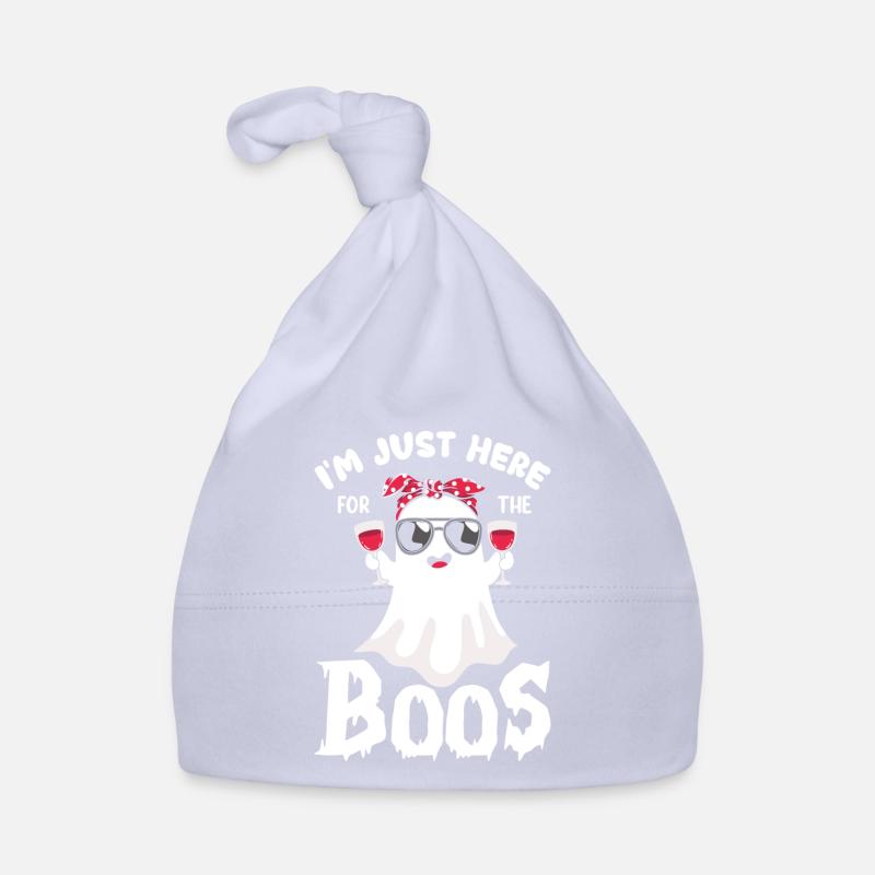 Skull Horror Halloween Cadeau Bonnet bio Bébé