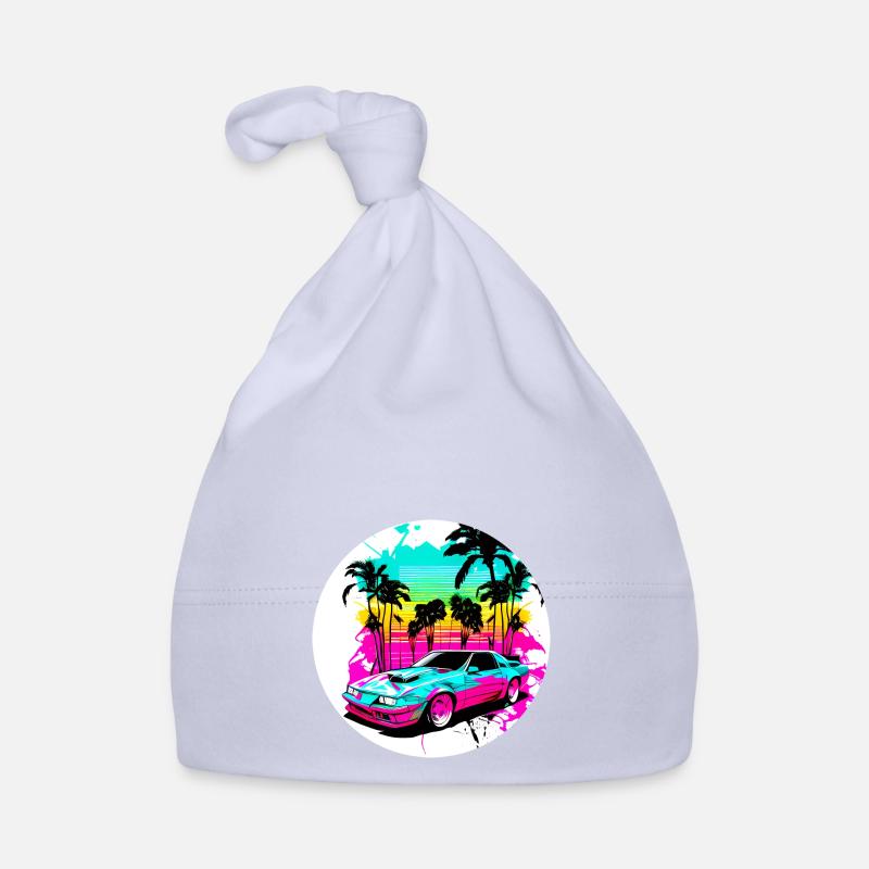 Miami Car 1 Organic Baby Cap