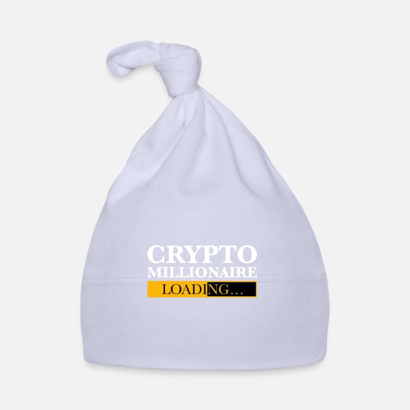 Crypto Millionaire Loading Organic Baby Cap