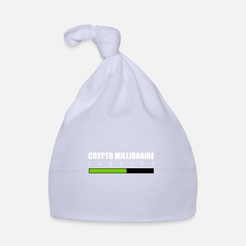 Crypto Millionaire Loading Organic Baby Cap