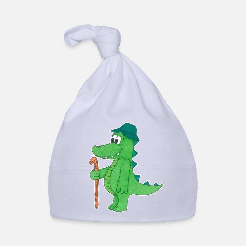 crocodile Organic Baby Cap