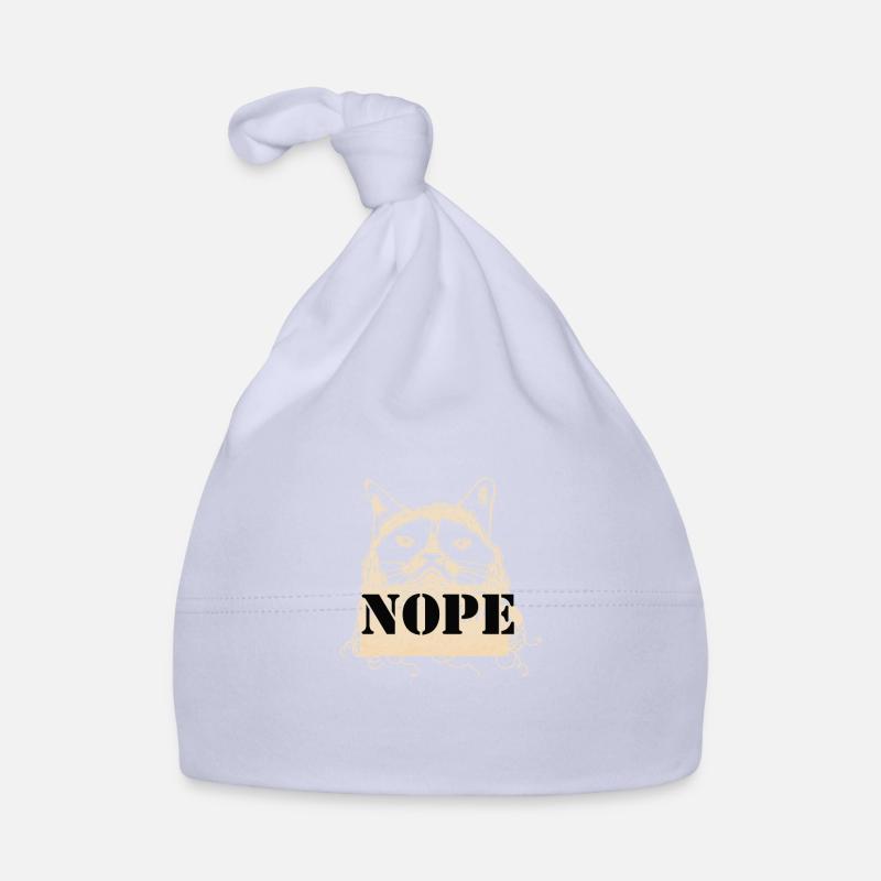NOPE - Baby Bio-Mütze - Sky