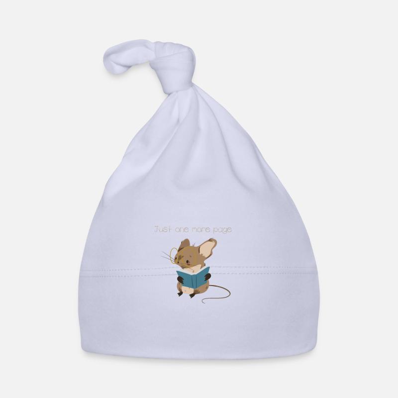 Reading Mouse Bookworm Books Reading Mouse Gift Organic Baby Cap