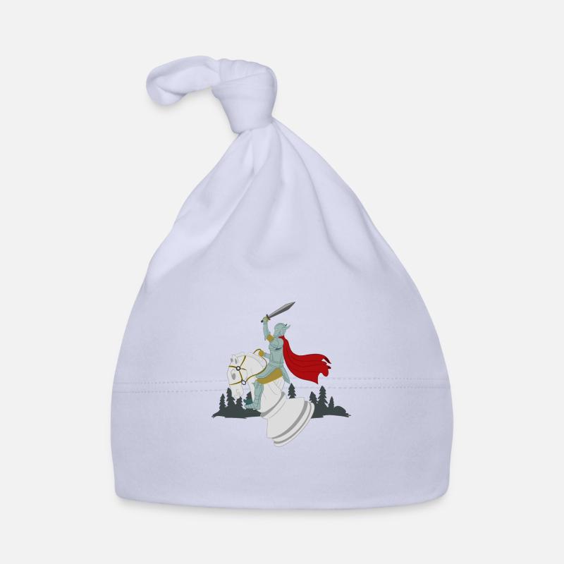 Cadeau de cavalier d'échecs de chevalier d'échecs Bonnet bio Bébé