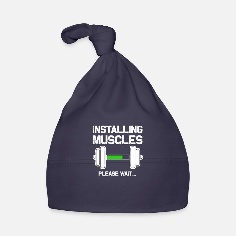 Installing Muscles - Loading - Please Wait... Fitne Organic Baby Cap