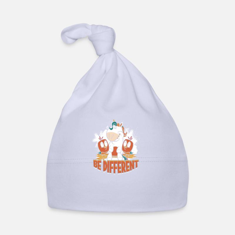 BE DIFFERENT - individuality Organic Baby Cap