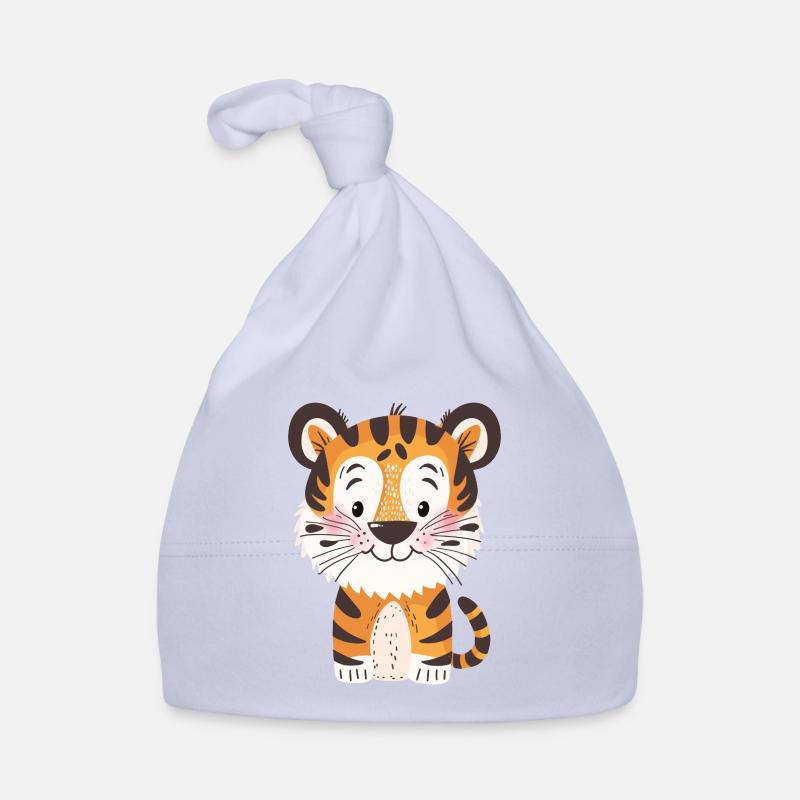Tiger Cats Leopard Organic Baby Cap