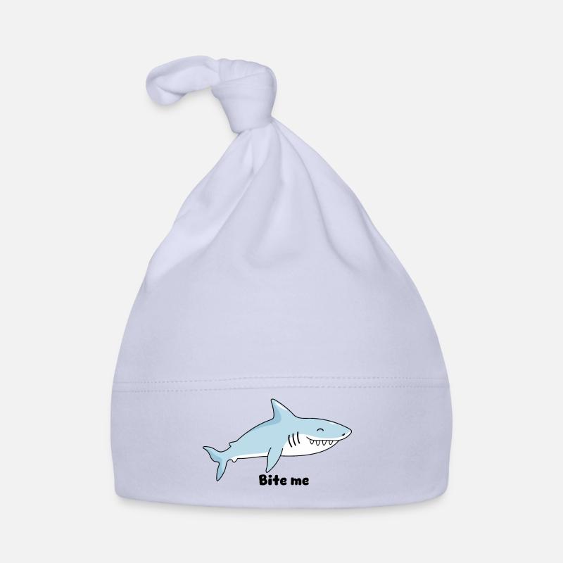 Requin et humour Bonnet bio Bébé
