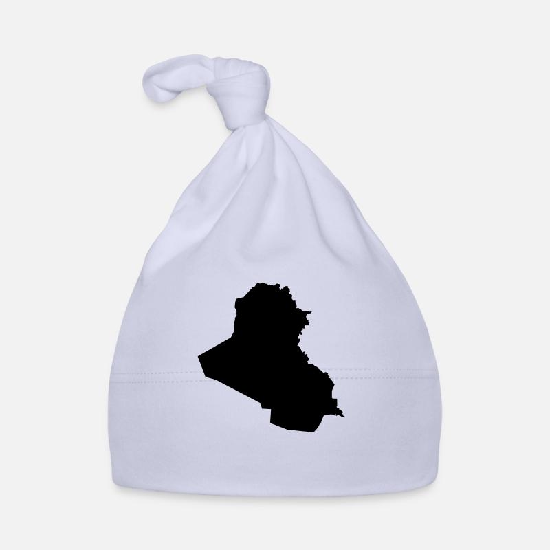 irak - Baby Bio-Mütze - Sky