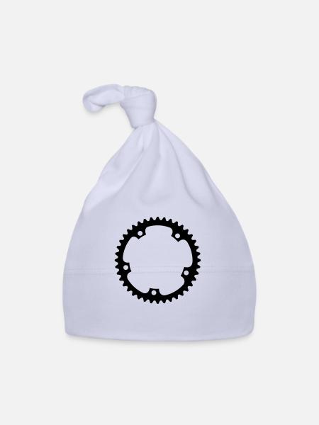 fahrradkranz - Baby Bio-Mütze - Sky - Vorne