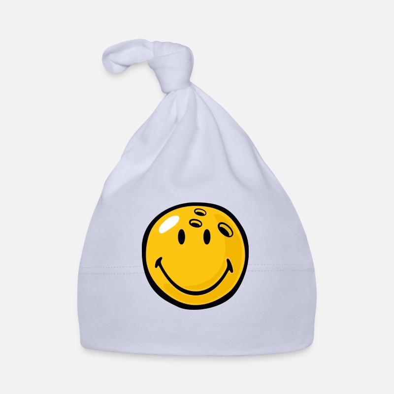 Smiley Bowling Bonnet bio Bébé