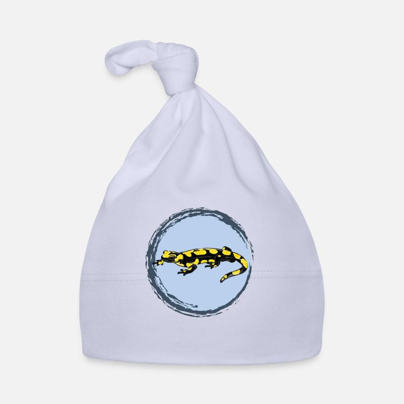 Feuersalamander / Fire Salamander II Baby Bio-Mütze