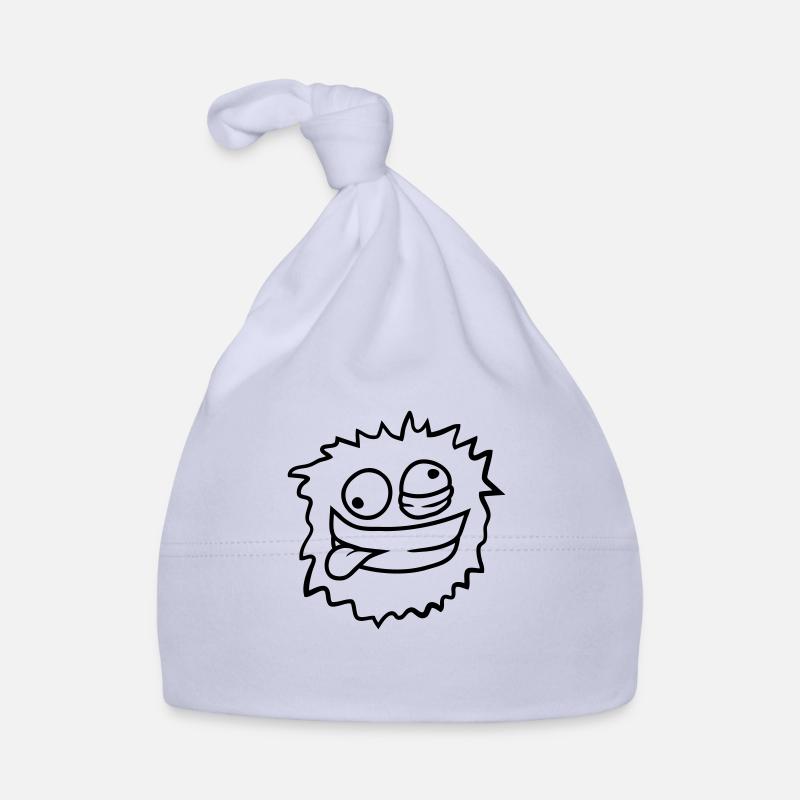 Face Hairy Monster Organic Baby Cap