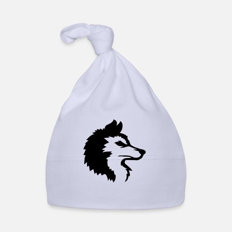 Alpha Wolf Cool Logo Organic Baby Cap