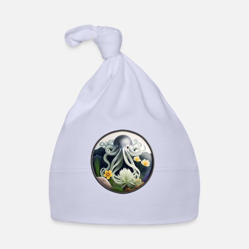 Squid Organic Baby Cap