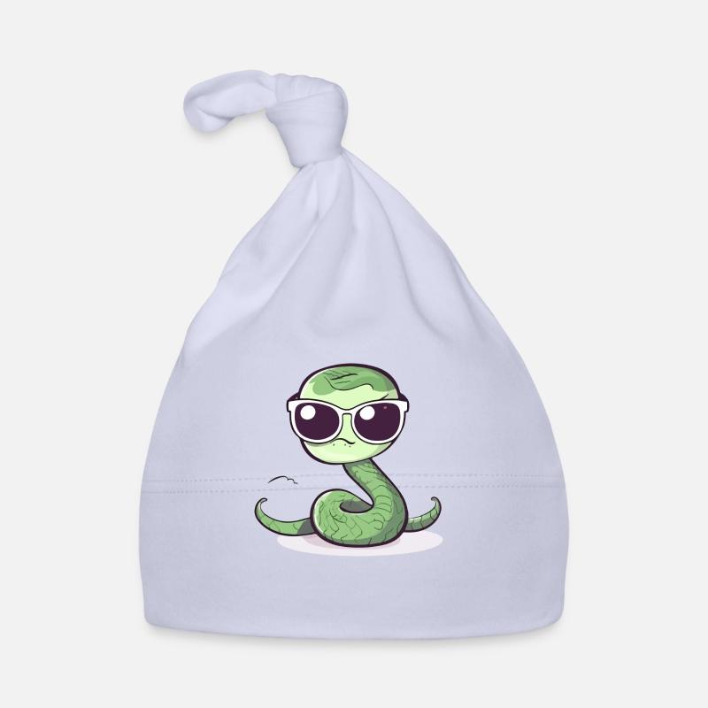 Saki the snake Organic Baby Cap