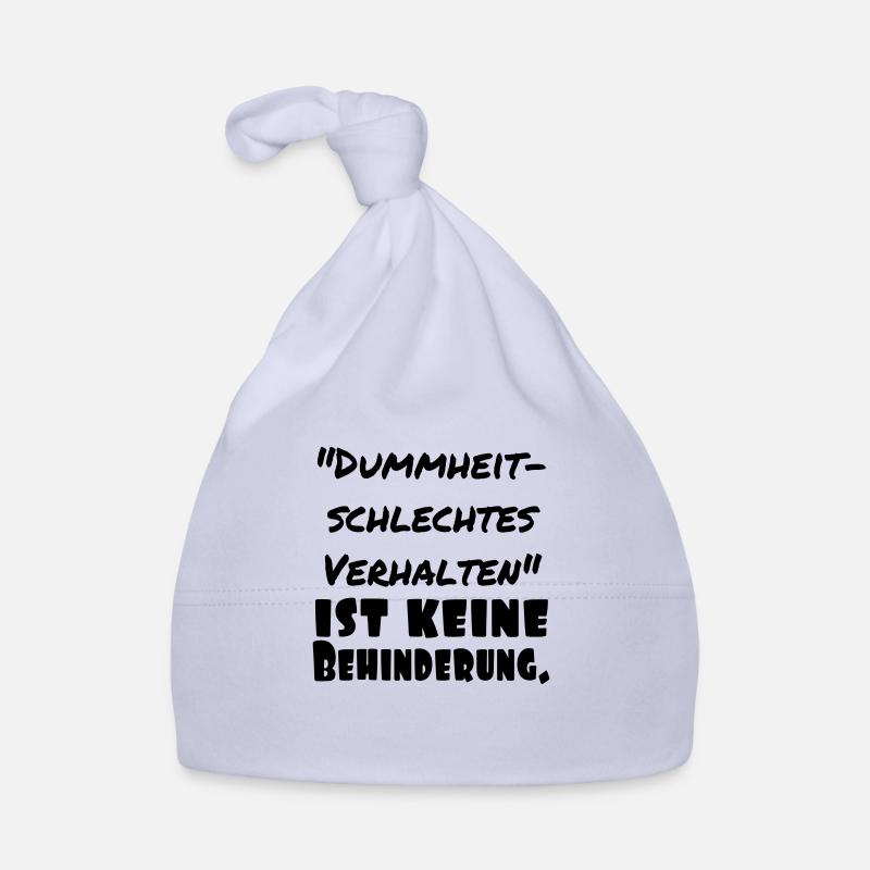 schlechtes verhalten Baby Bio-Mütze