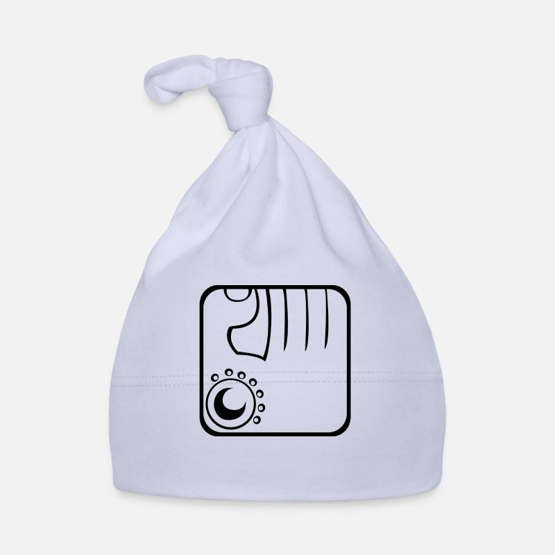 7 Kin Maya Main BLK Organic Baby Cap