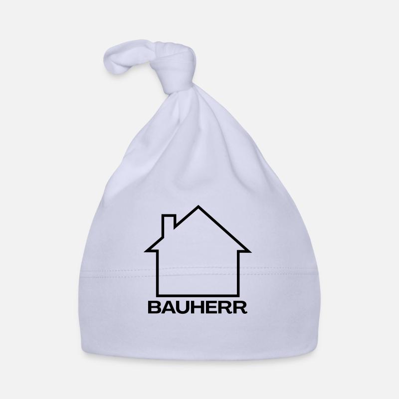 Bauherr Haus Baby Bio-Mütze
