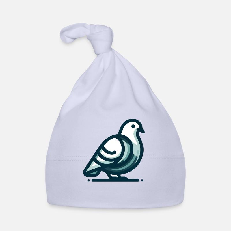 Eine dicke Taube Baby Bio-Mütze
