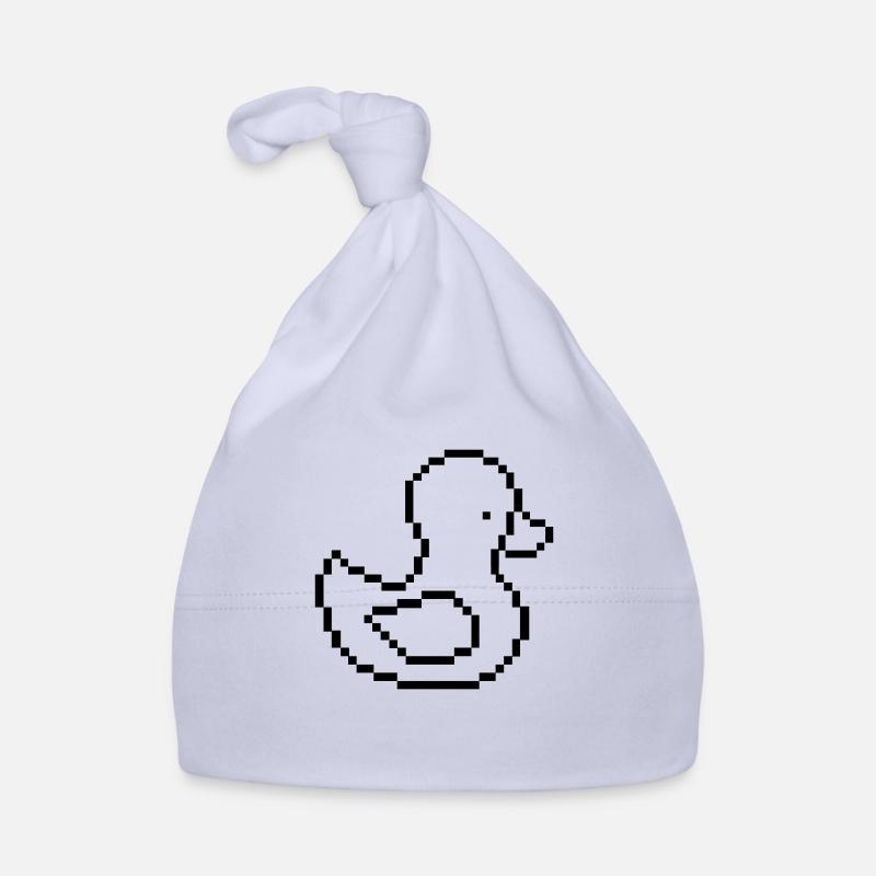 Canard Pixel Bonnet bio Bébé