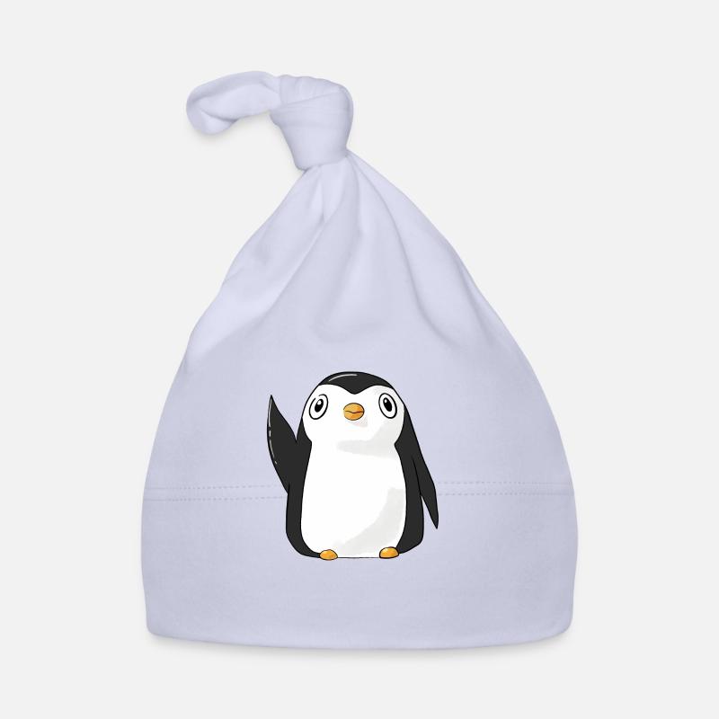 Pingouin agitant Bonnet bio Bébé