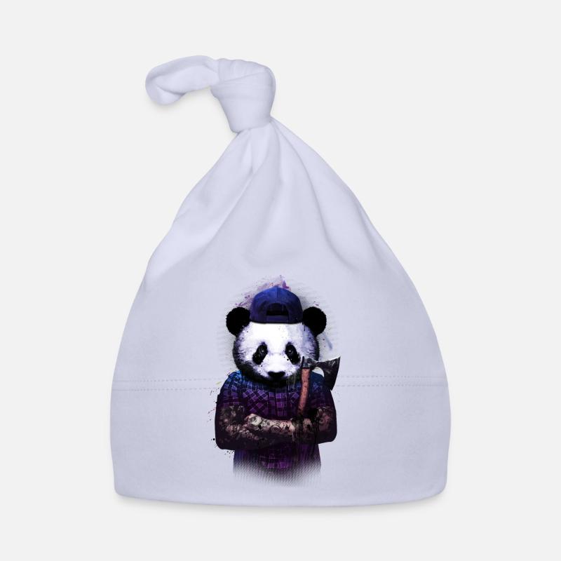 woods panda Bonnet bio Bébé