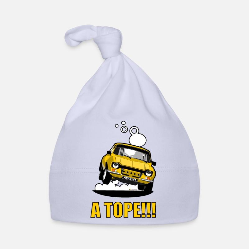 UNE TOPE - Bonnet bio Bébé - ciel