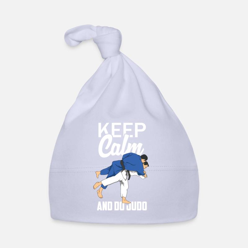 Judo - Bonnet bio Bébé - ciel