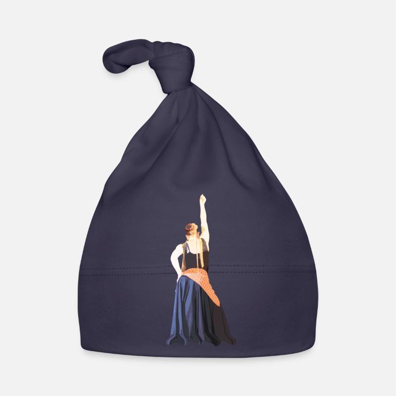 flamenco dancer Organic Baby Cap