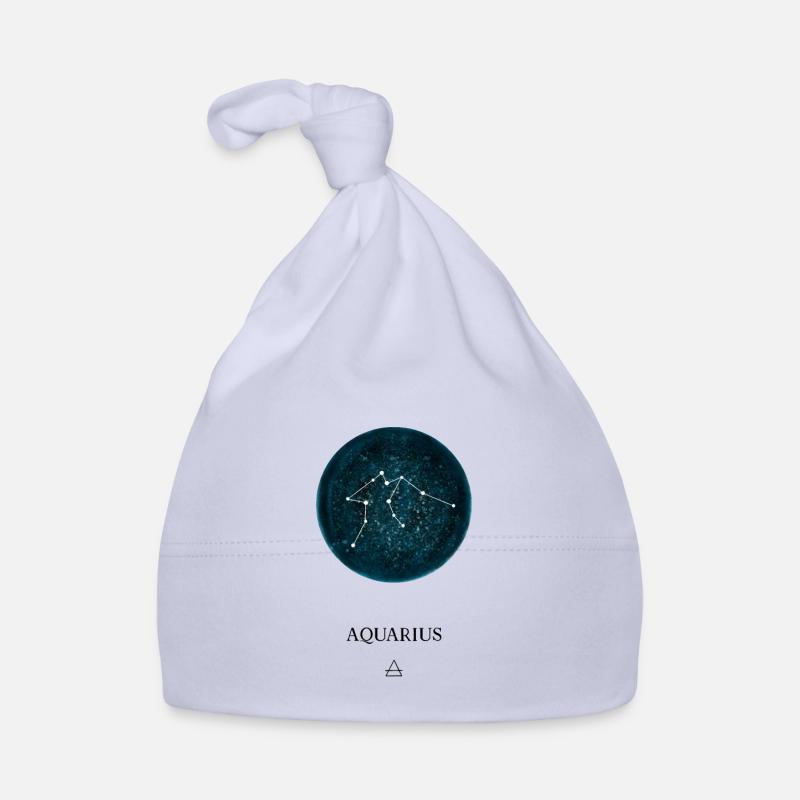 Sternzeichen Astro Aquarius Baby Bio-Mütze