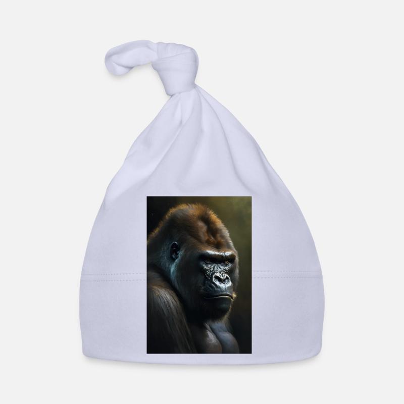 Gorilla Monkey Cool Organic Baby Cap